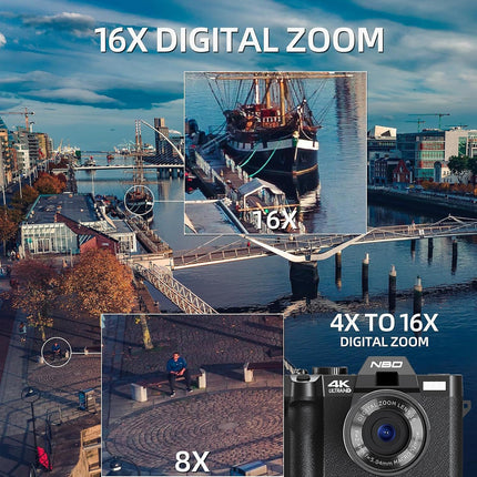 Appareil photo Hybride NBD 2 batteries + Carte SD 32Go + Clé USB
