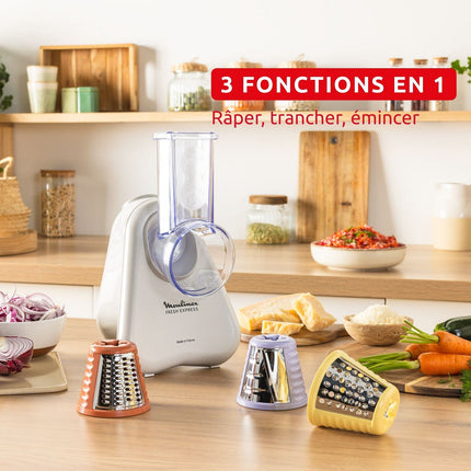 Rapeur trancheur MOULINEX électrique Fresh Express DK853BE0