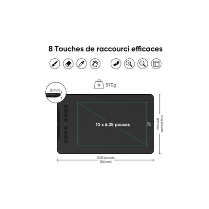 Tablette graphique XPPEN Deco 01 V3