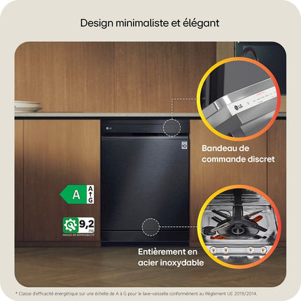 Lave vaisselle 60 cm LG DF587HMS