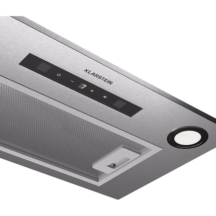 Hotte encastrable KLARSTEIN Paolo 52 cm encastrée 439 m³/h A++ inox