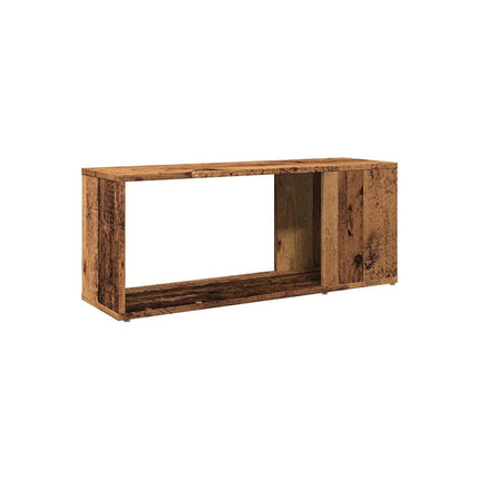 Meuble TV HELLOSHOP26 Meuble TV pratique vintage salon rangeme
