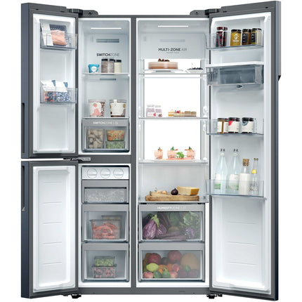 Réfrigérateur Américain HAIER HSPR79F18DWMB