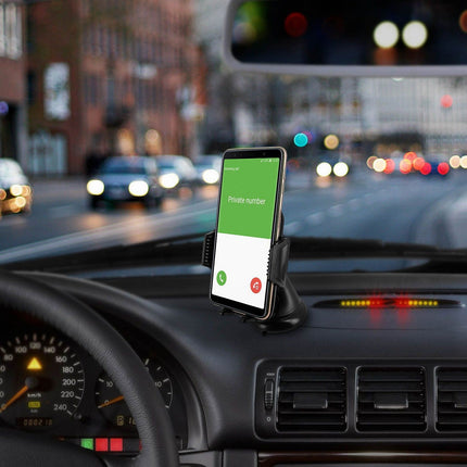 Support smartphone AVIZAR Voiture Fixation à Ventouse Rotatif 360°