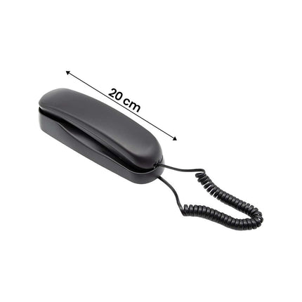 Téléphone filaire AVIZAR de Bureau Compact - Fonction Mute & Bis