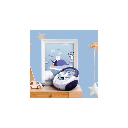 Lecteur CD METRONIC Lecteur CD MP3 Iceberg enfant avec port