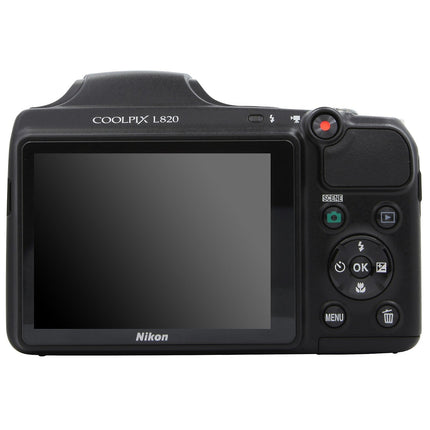 Appareil photo Bridge NIKON L820 noir Reconditionné