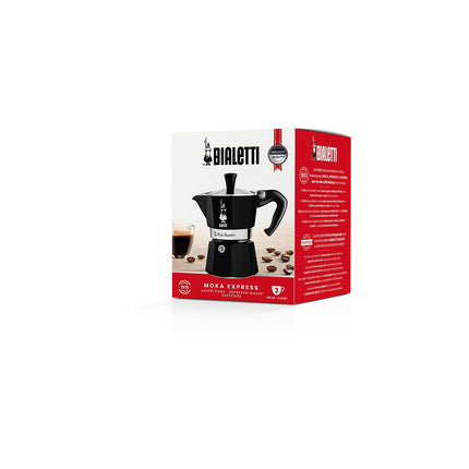 Cafetière italienne BIALETTI MOKA EXPRESS NOIR 3 TASSES