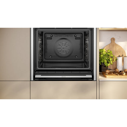 Four encastrable fonction vapeur NEFF B64VT73N0 série N90 porte coulissante