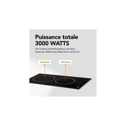 Domino vitrocéramique BELDEKO BTV2Z-F03VNOC