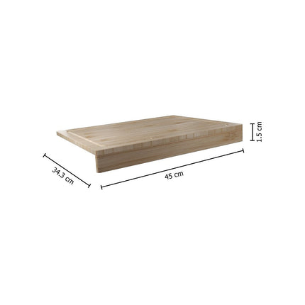 Planche à découper 5FIVE à découper rebord 45x34 cm bambou