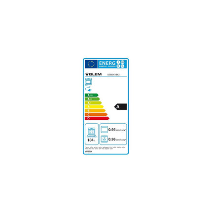 Piano de cuisson gaz GLEM GE960CVBK2