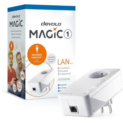 CPL Filaire DEVOLO Magic 1 LAN - 1 adaptateur