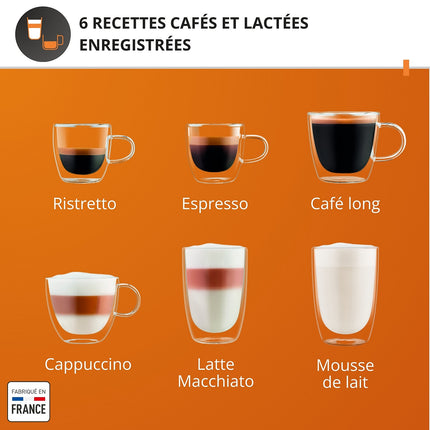 Expresso Broyeur KRUPS EA910E10 sensation silver