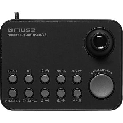 Radio réveil MUSE M-178 P Noir