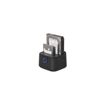 Station d'accueil ADVANCE DUALDOCK USB 3.0 pr 2 HDD 2.5 et 3.5''