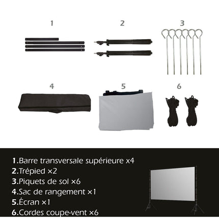Ecran de projection KYF SCREEN-002