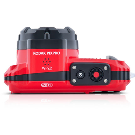 Appareil photo Compact KODAK WPZ2 Rouge Pack 2e batterie+carte SD 16g