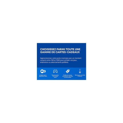 Carte cadeau SONY PSN Digital Code 20 Euros