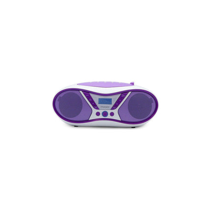 Radio CD MOOOV Lecteur CD Pop Purple avec radio FM et p