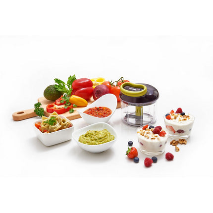 Hachoir manuel TEFAL 5 secondes 900 ml + lame glace pilée