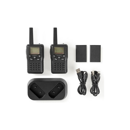 Talkie walkie NEDIS Talkie-Walkie 10 km PTT/VOX 8 voies (2)