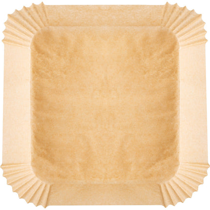 Papier ESSENTIELB Lot de 100 Feuilles Carrées Jetables Antiadhésif - Anti-salissure pour AirFryer et Four