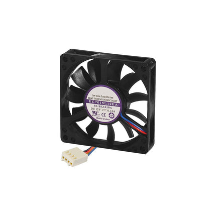 Ventilateur PC SPIRE 70x70x15 lubrifie a vie 4 fils pwm