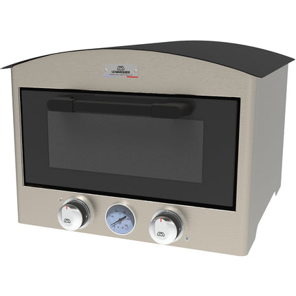 Four à pizza électrique LE MARQUIER Signature 450 inox pizza 30 cm, jusqu'à 450°C