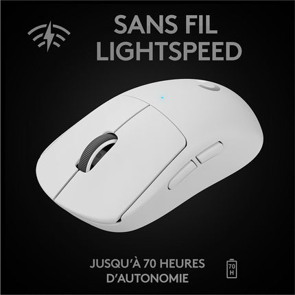 Souris Gamer Sans Fil LOGITECH G PRO X SUPERLIGHT 2 LIGHTSPEED