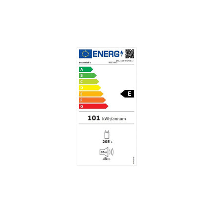 Réfrigérateur 1 porte encastrable ESSENTIELB ERLI125-55miB1
