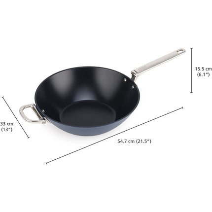 Wok JOSEPH JOSEPH Space 32 cm avec couvercle