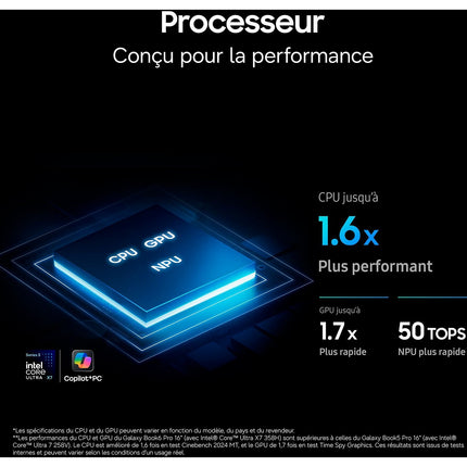 Ordinateur portable SAMSUNG Galaxy Book6 Pro AI 1