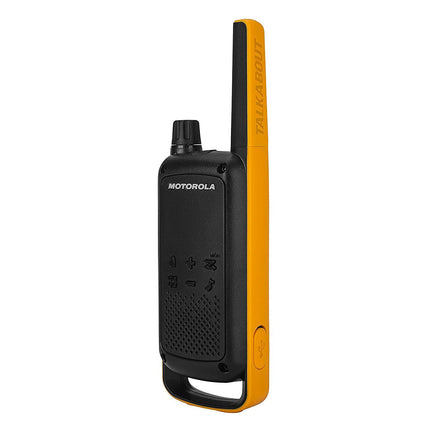 Talkie walkie MOTOROLA T82 Extreme Twin Noir/Jaune
