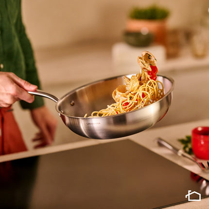 Wok LAGOSTINA Saltapasta Amore Mio 26 cm + Cuillère