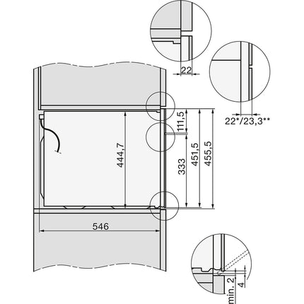 Micro ondes combiné encastrable MIELE H 7240 BM NR