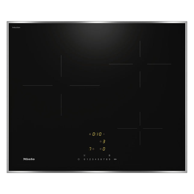 Plaque induction MIELE KM 7360 FR Cadre Inox