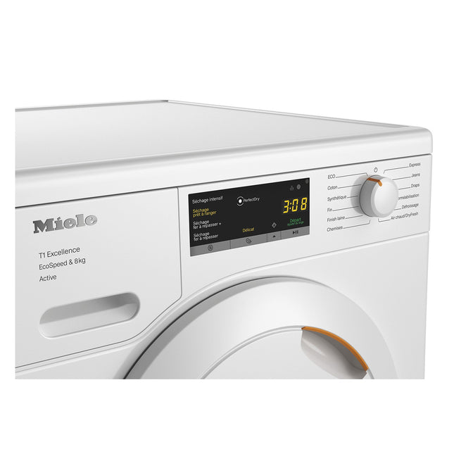Sèche linge pompe à chaleur MIELE TCA 520 WP