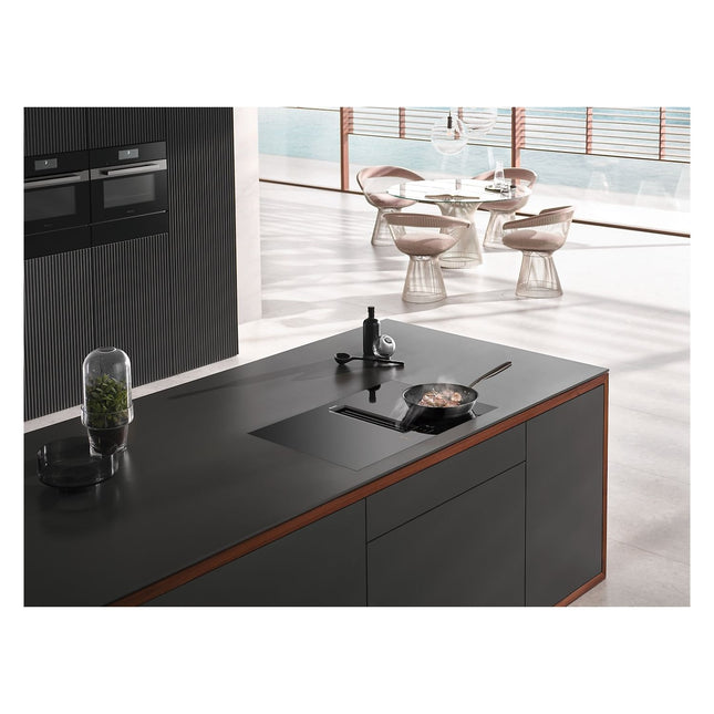 Plaque induction aspirante MIELE KMDA 7272-1 FL Silence Noir