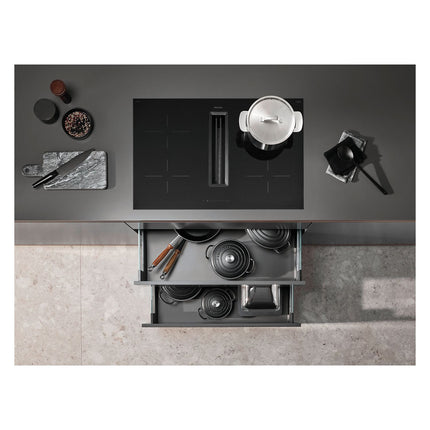 Plaque induction aspirante MIELE KMDA 7272-1 FL Silence Noir