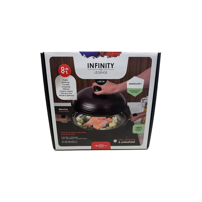 Faitout DURANDAL 28cm Infinity 8 en 1 Ceram Legende