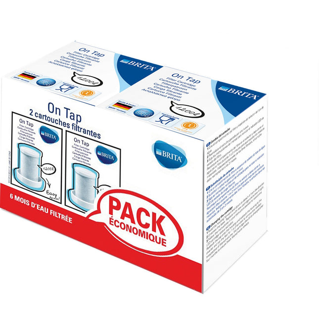 Cartouche filtrante BRITA Pack 2 cartouches ON TAP
