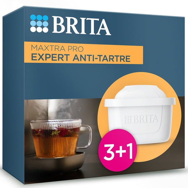 Cartouche filtrante BRITA Pack de 3 filtres à eau + 1 gratuit MAXT