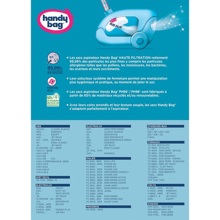 Sac aspirateur HANDY BAG PH86