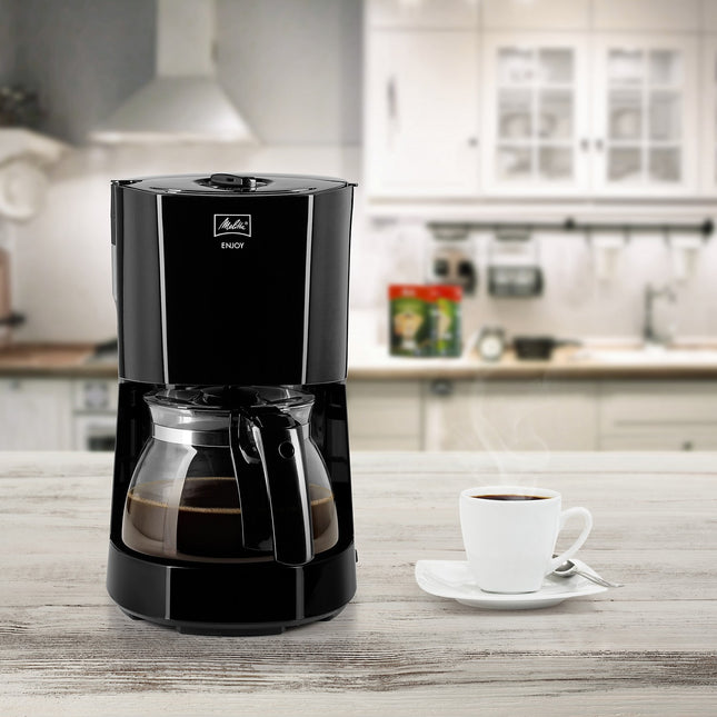 Cafetière filtre MELITTA Enjoy Glass noire