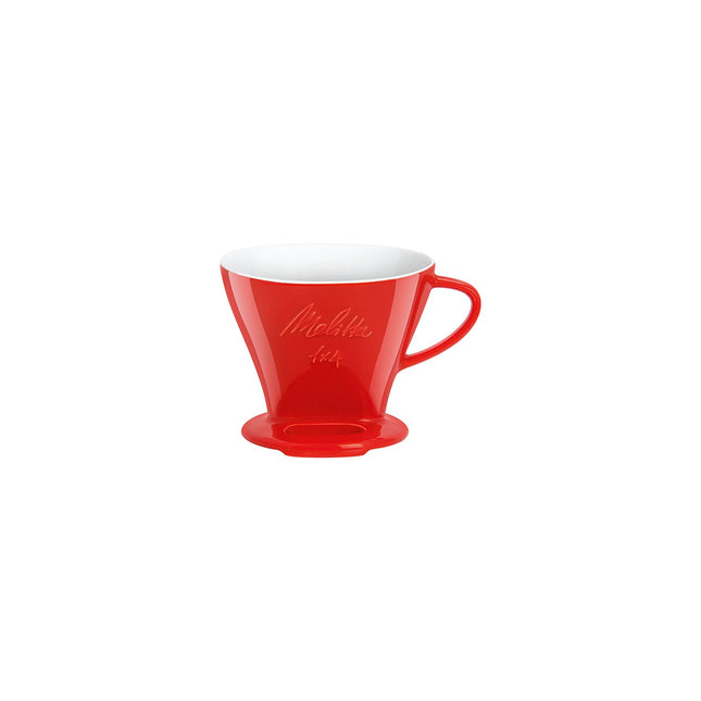 Porte filtre MELITTA FILTRE PORCELAINE ROUGE