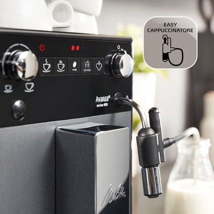 Expresso Broyeur MELITTA avanza gris titanium