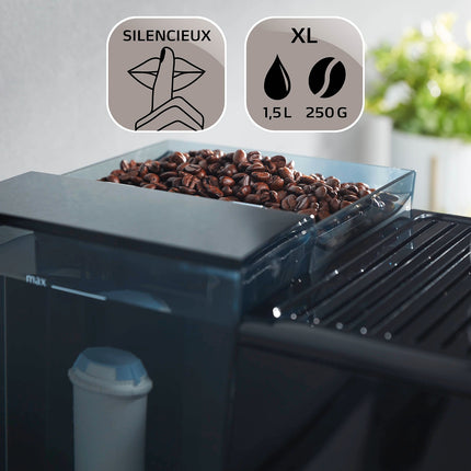 Expresso Broyeur MELITTA avanza gris titanium