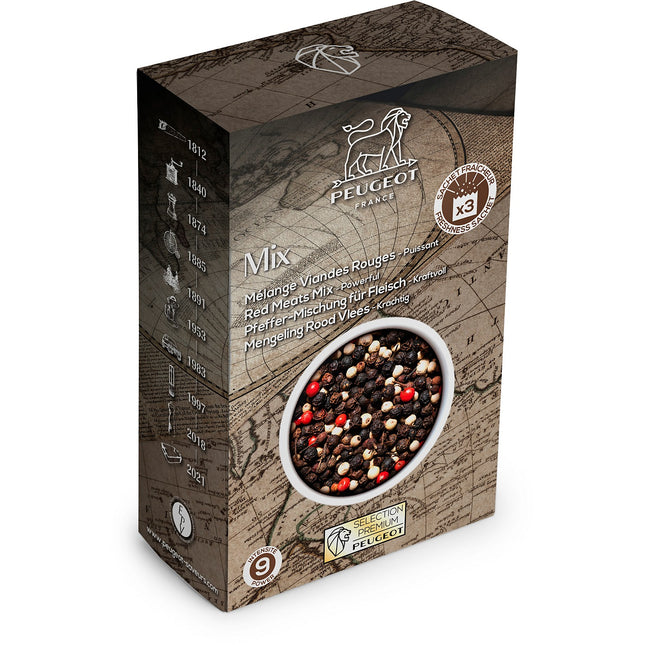 Poivre PEUGEOT de 3 sachets de 20g Mélange Viandes