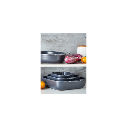 Plat au four PEUGEOT Appolia rectangulaire 32 cm Ardoise